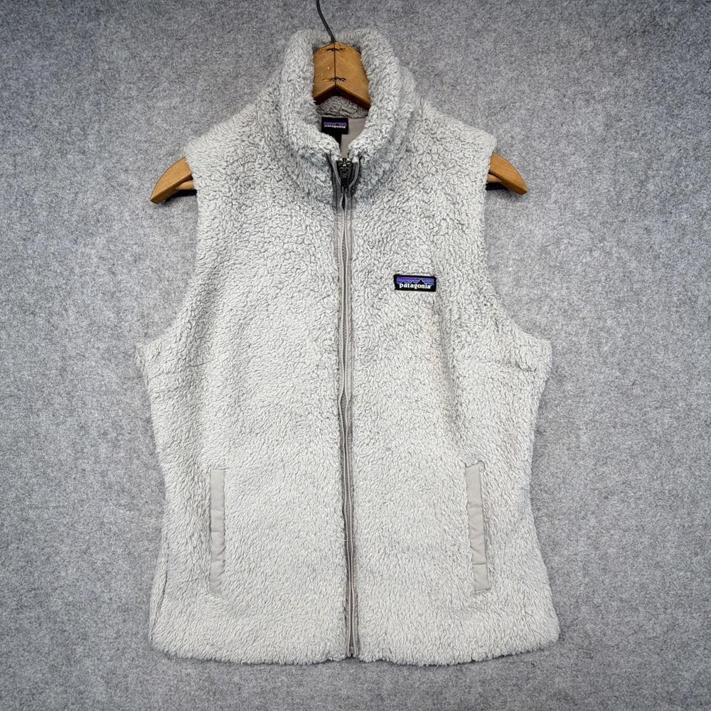 Patagonia Women's Los Gatos Fleece Vest Grey Size Medium